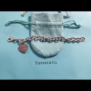 SALE❗️Tiffany Sterling Silver Heart 7 inches